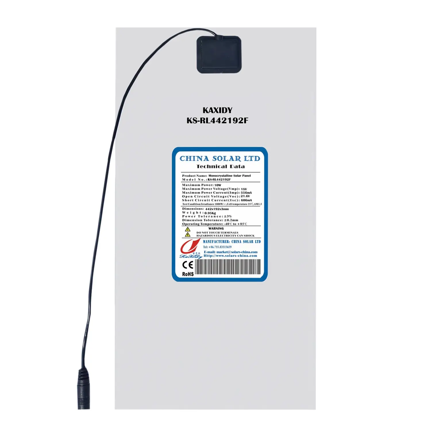 Fotovoltaikus Napelem 15W