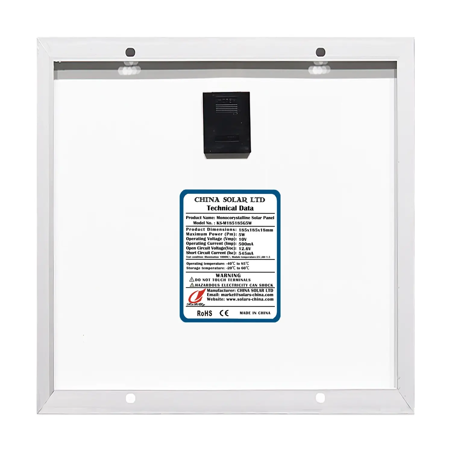 Fotovoltaikus Napelem 5W