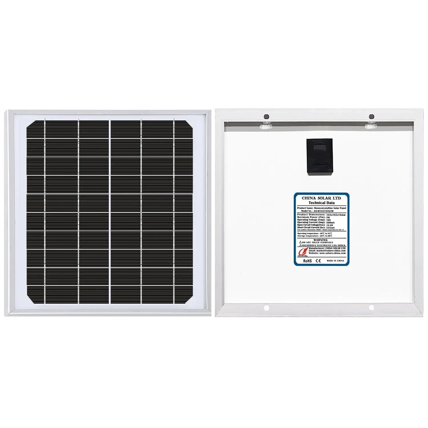 Fotovoltaikus Napelem 5W