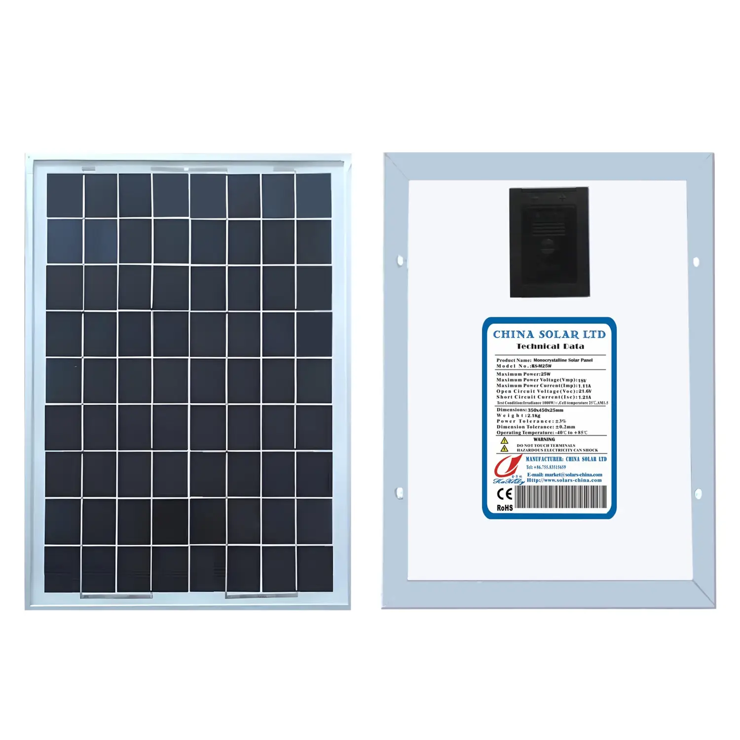 Fotovoltaikus Napelem 20W
