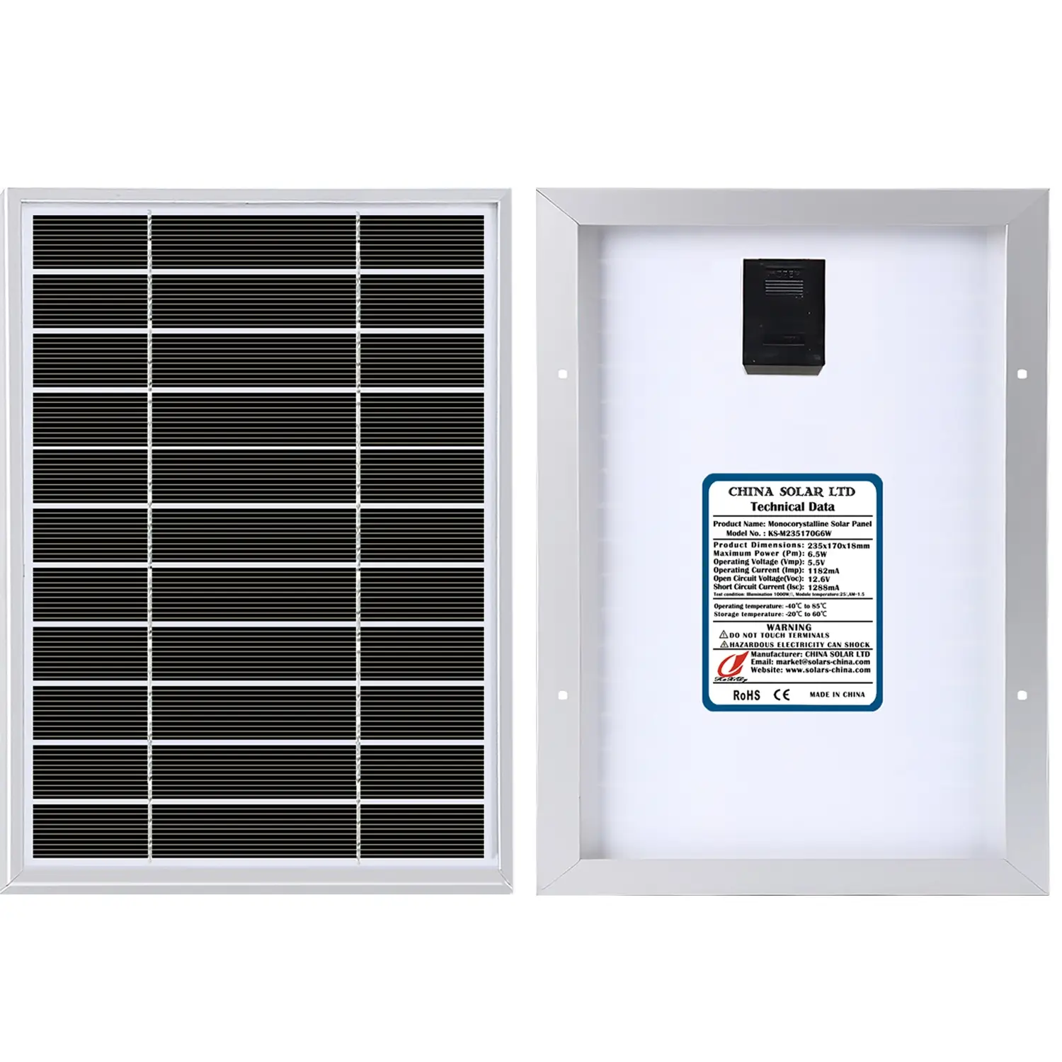 6W Fotovoltaikus Napelem Modul