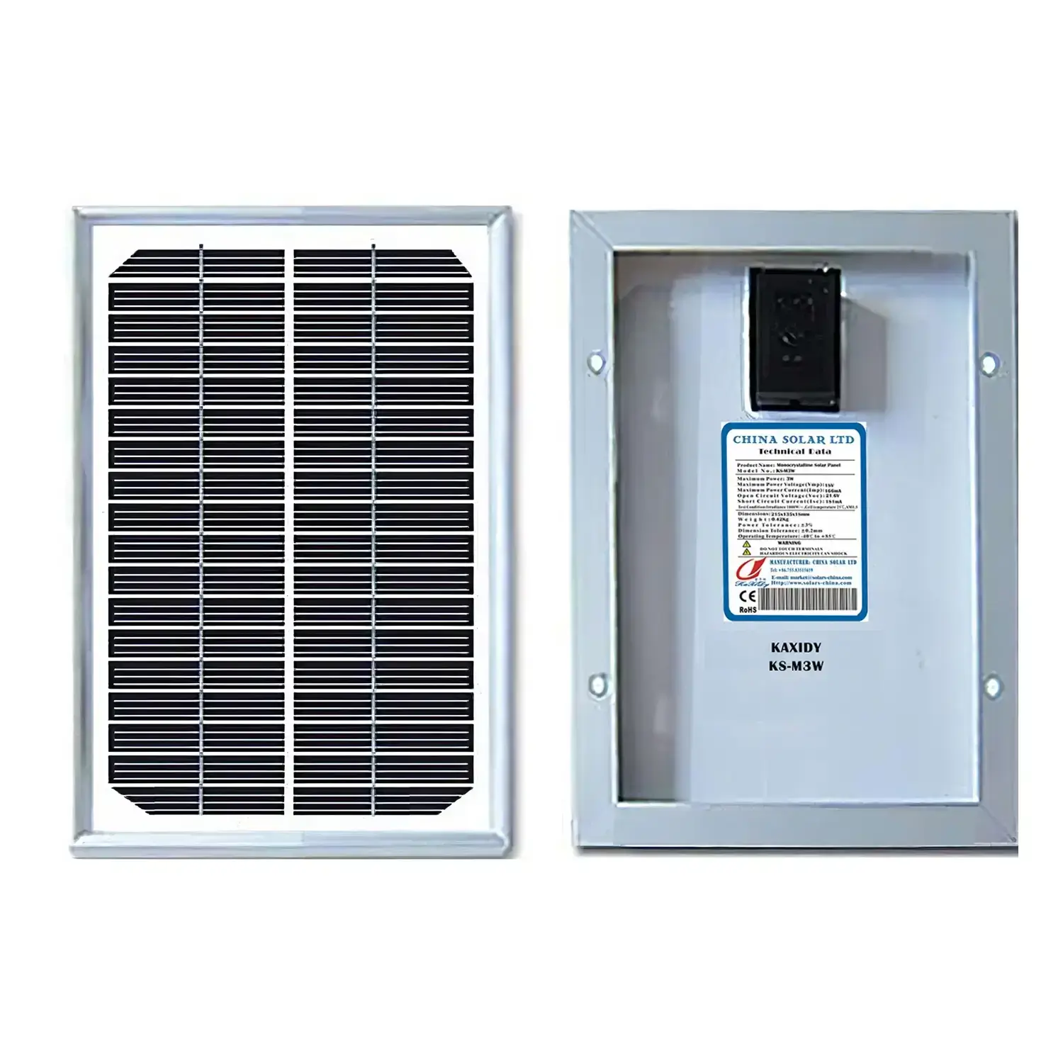 Fotovoltaikus Napelem 3W