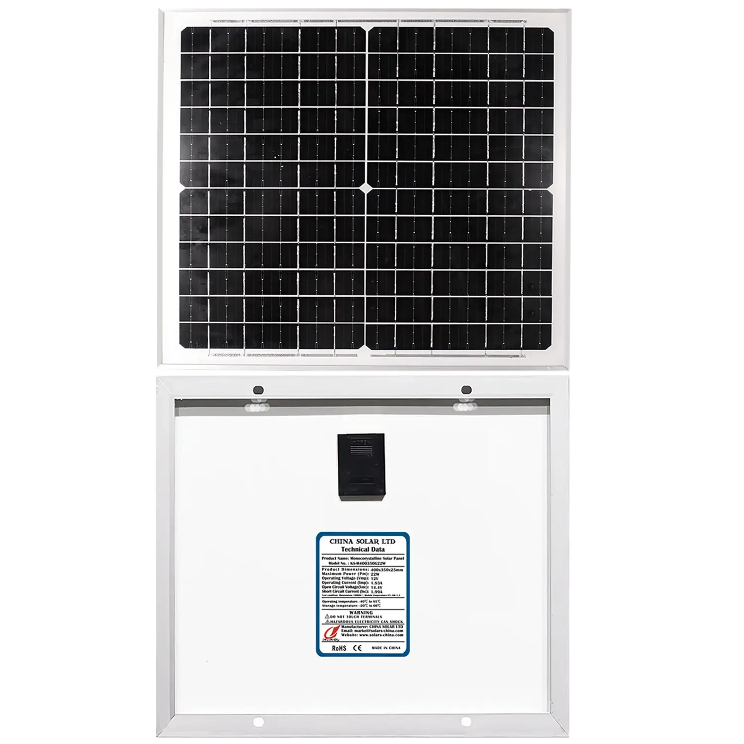 Fotovoltaikus Napelem 22W