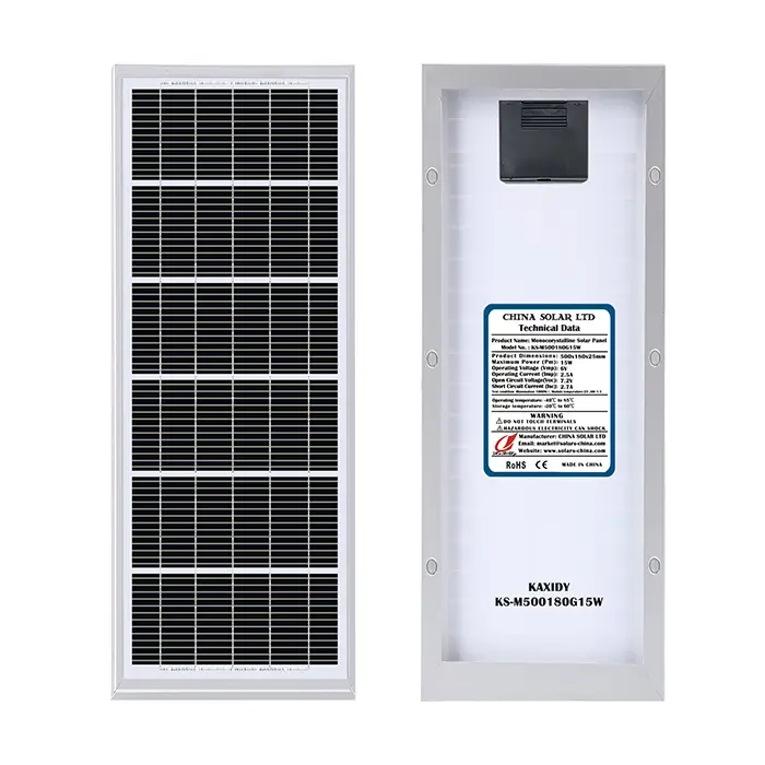 Fotovoltaikus Napelem 15W