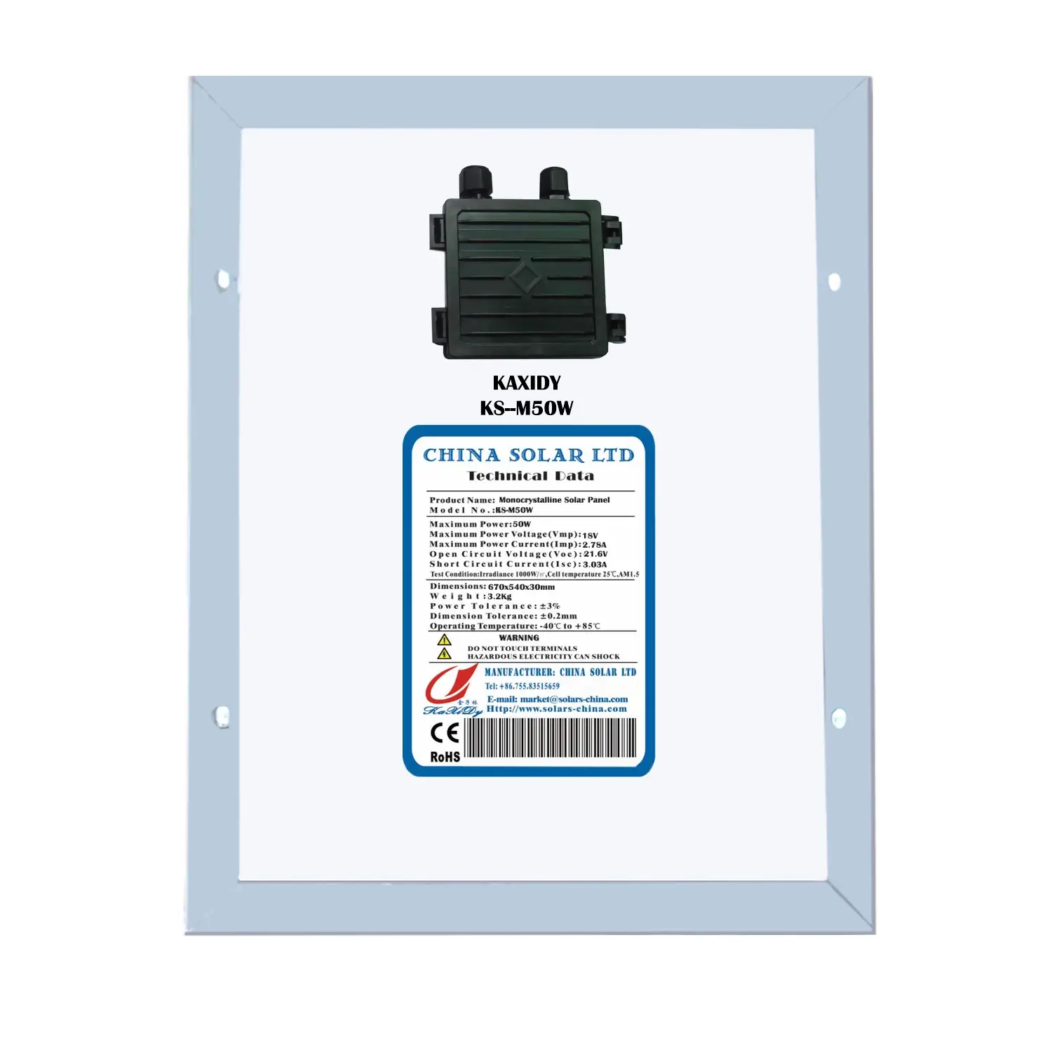 30W Fotovoltaikus Napelem