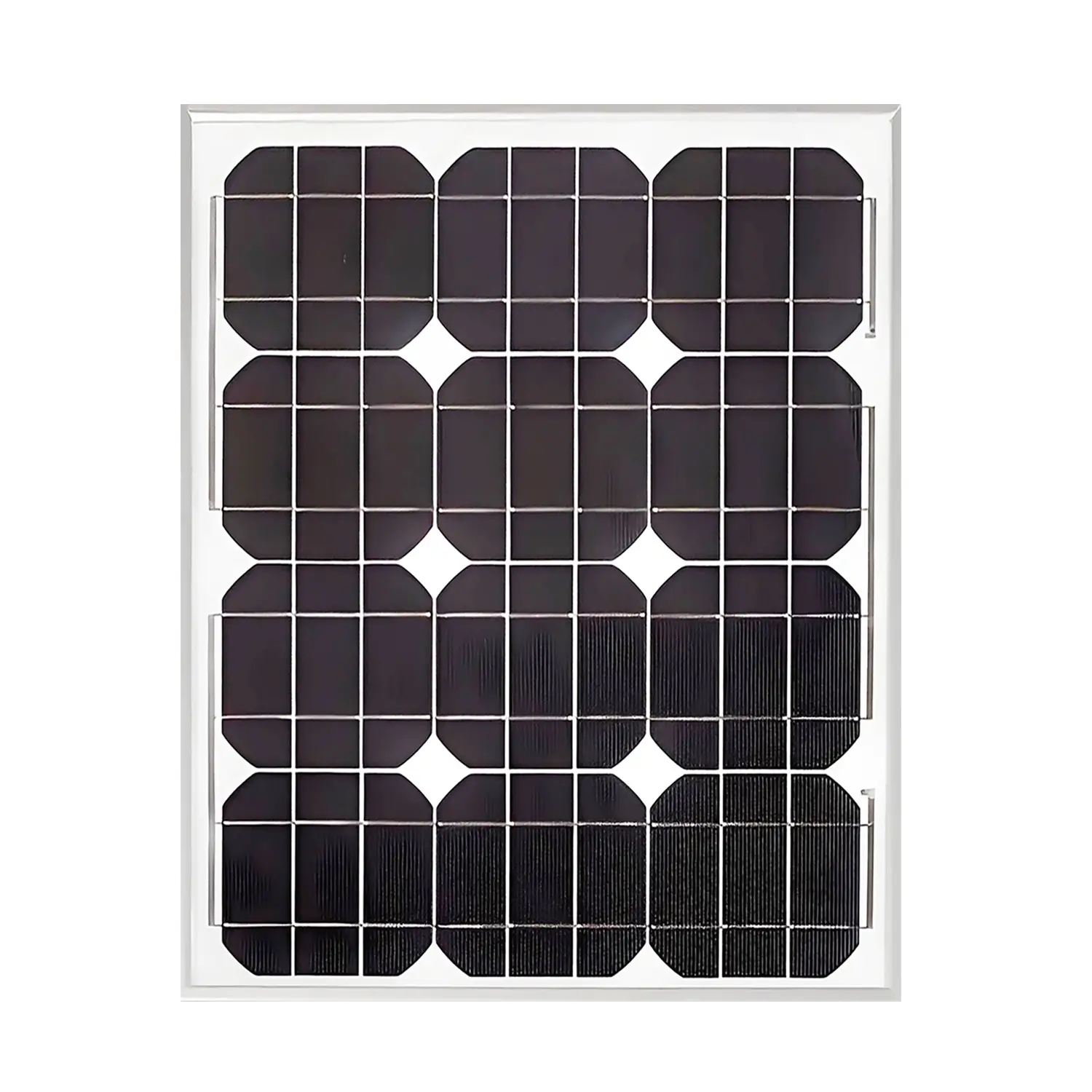 50W Monokristályos Napelem Fotovoltaici