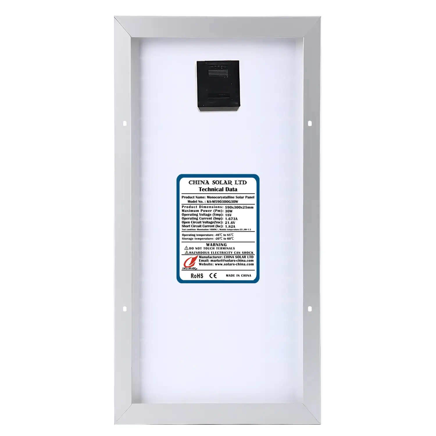 30W Fotovoltaikus Napelem