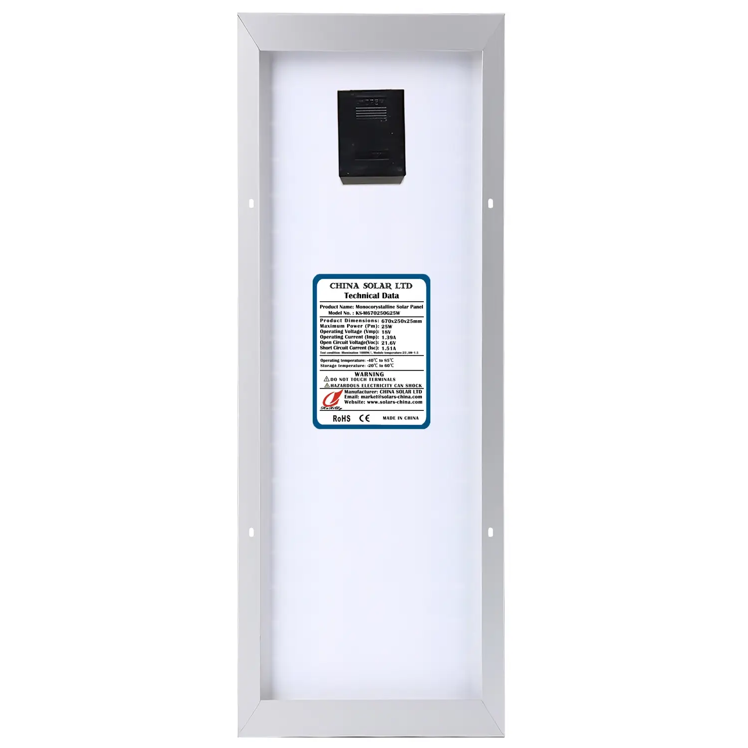 Napelem Modul 25W