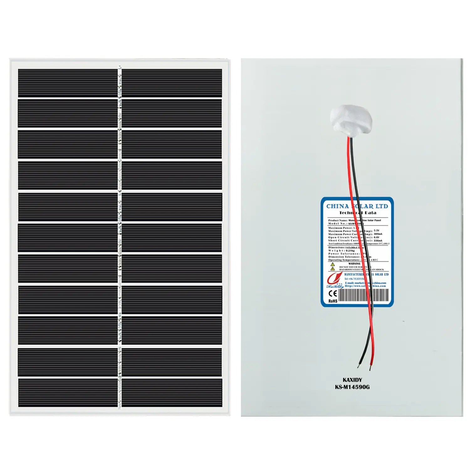 5,5V Fotovoltaikus Napelem