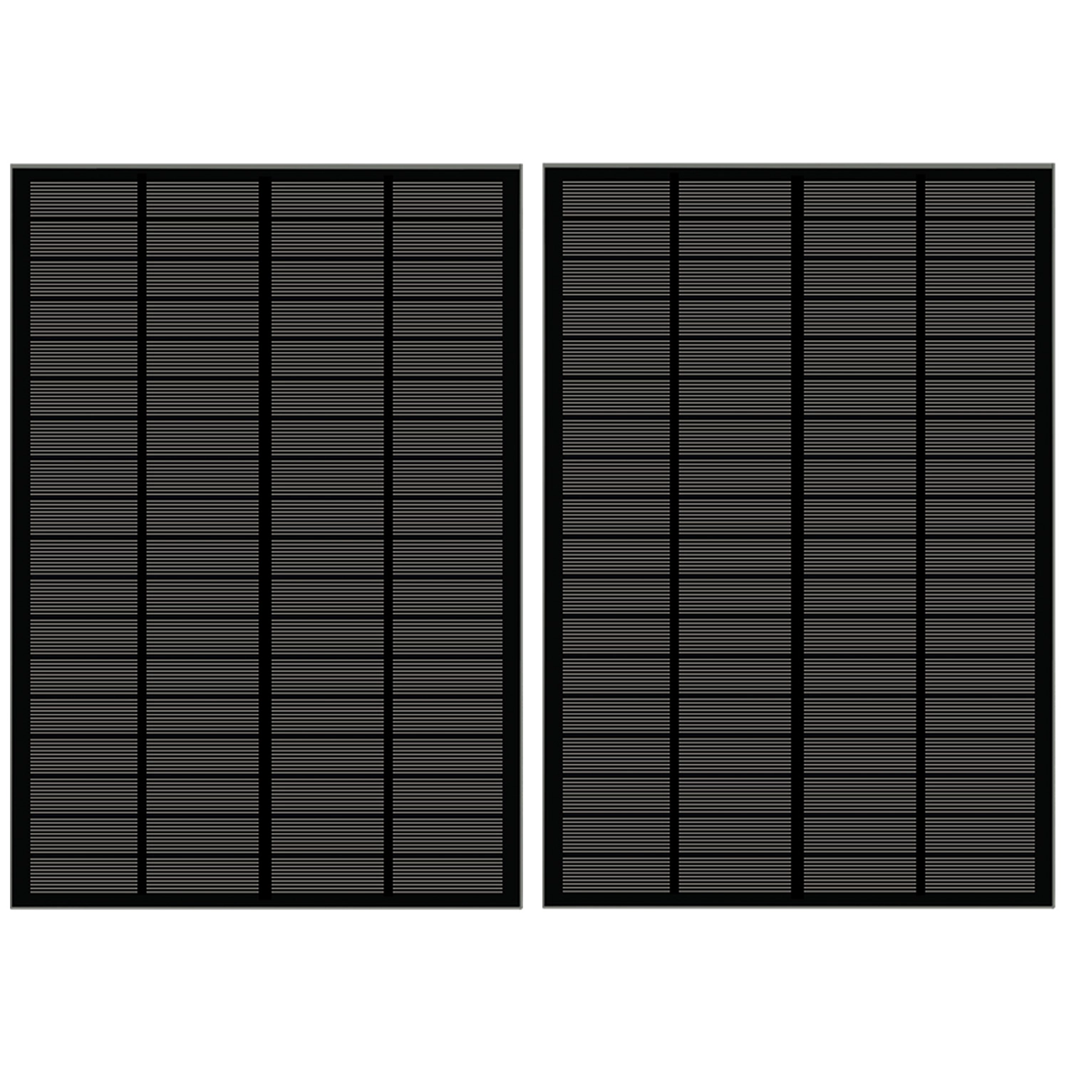 3W Fekete Fotovoltaikus Napelem