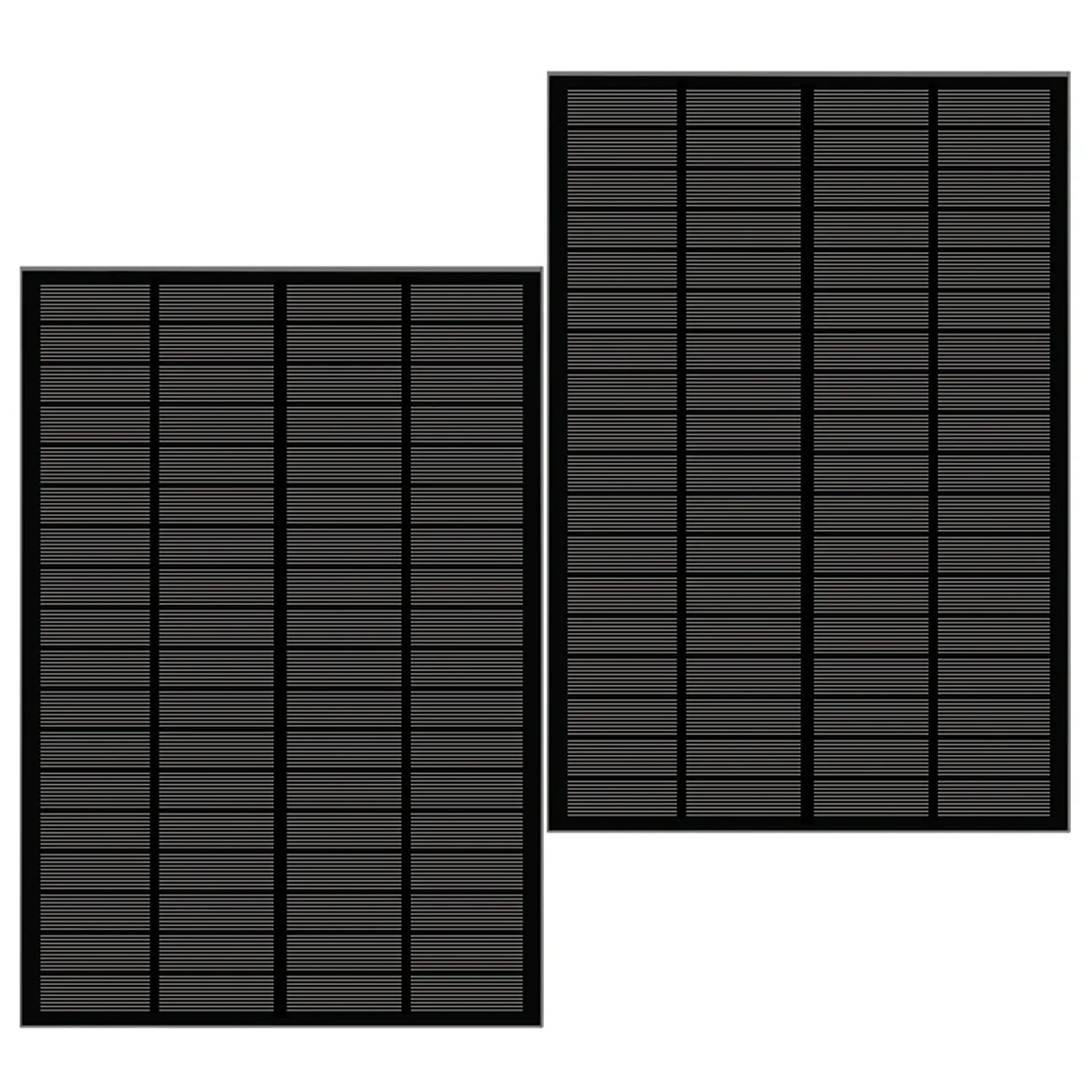 3W 9V Fekete Fotovoltaikus Napelem