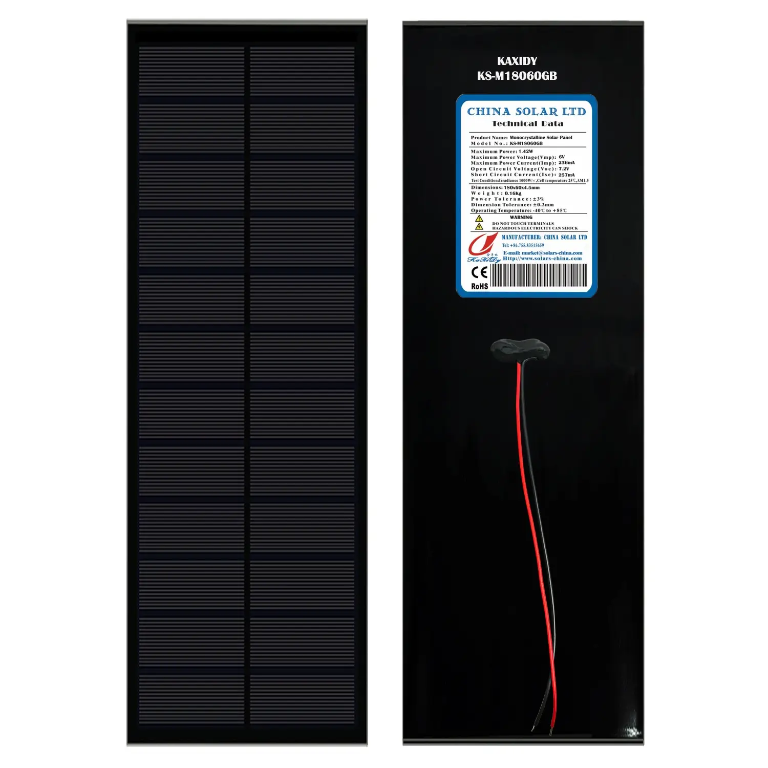 Fotovoltaikus Napelem 2W