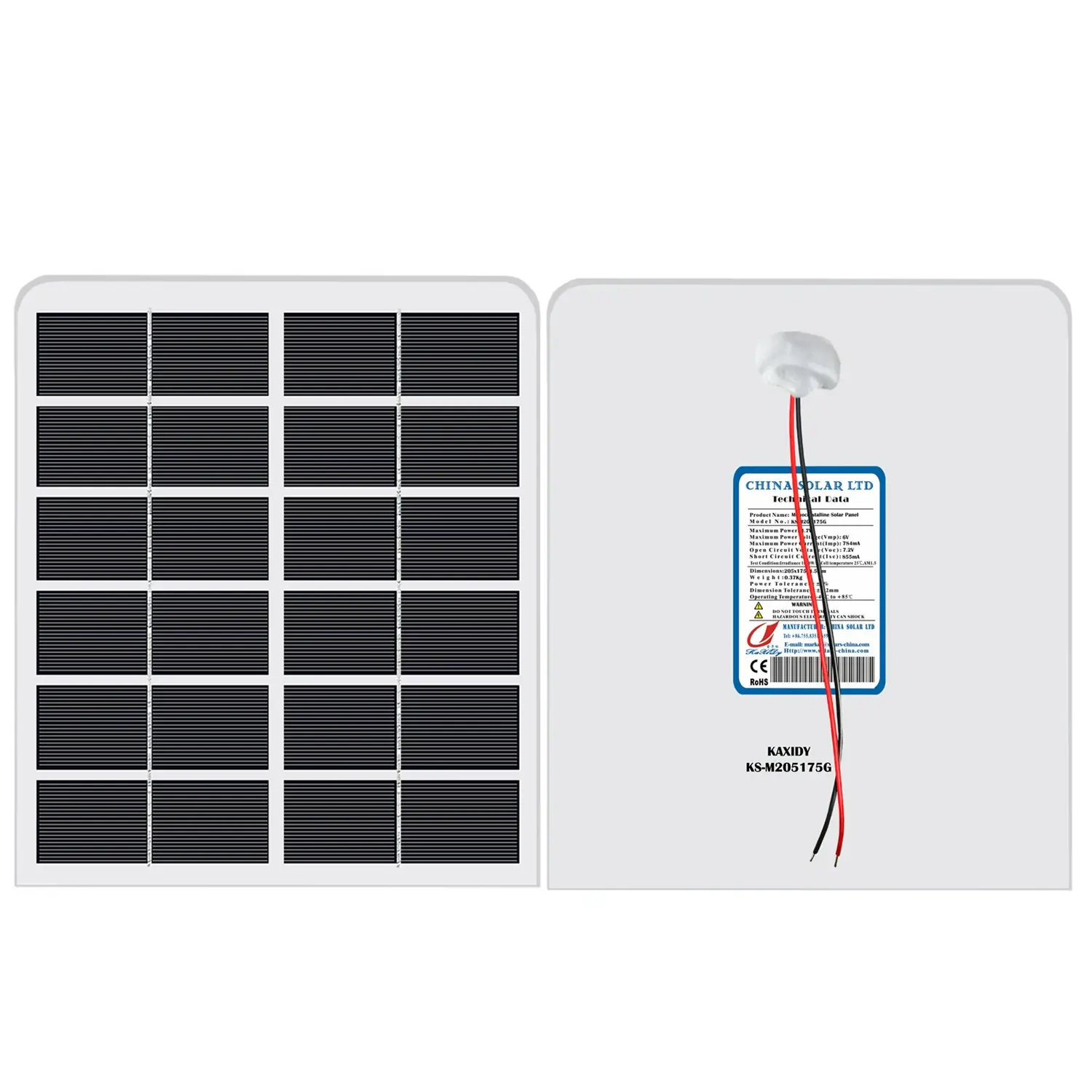 6V Fotovoltaikus Napelem
