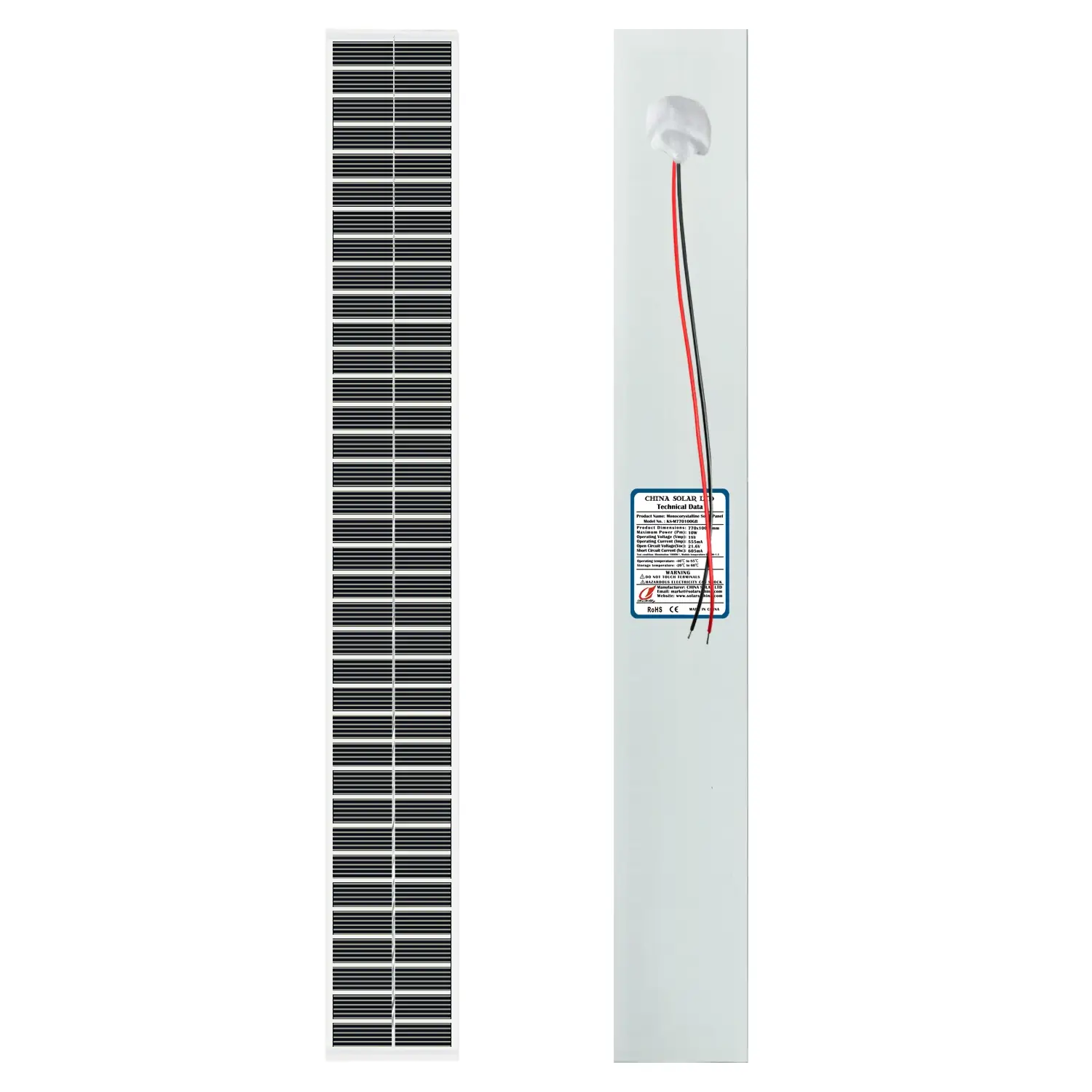 10W Fotovoltaikus Napelem